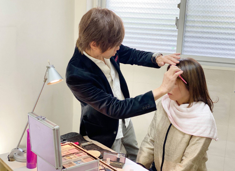 ヘア＆メイク指導